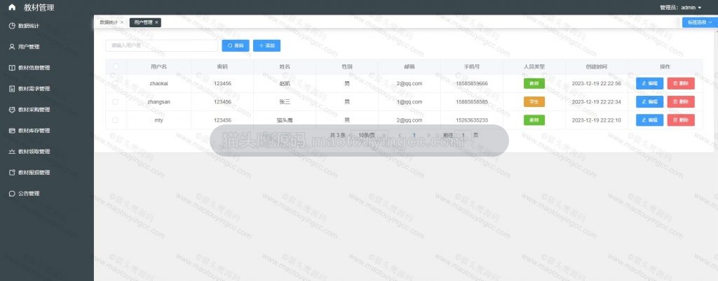 用户管理