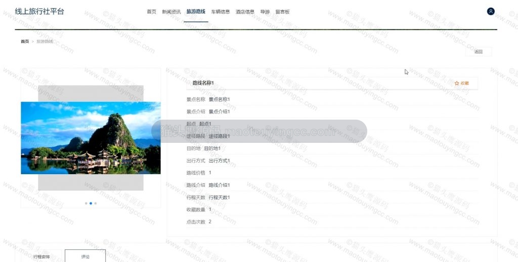 线路详情
