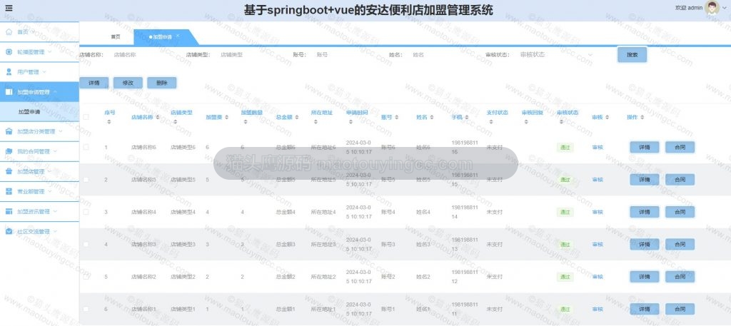 加盟申请