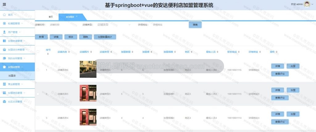 加盟店管理