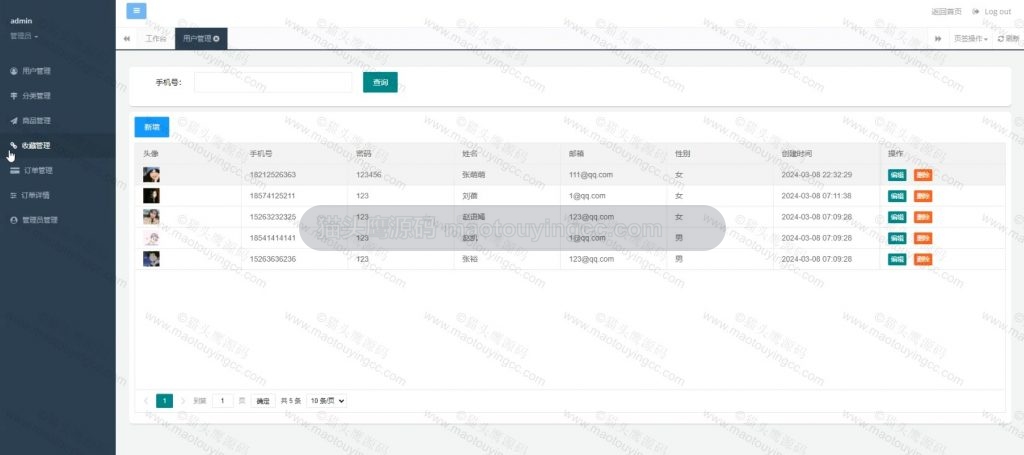 用户管理