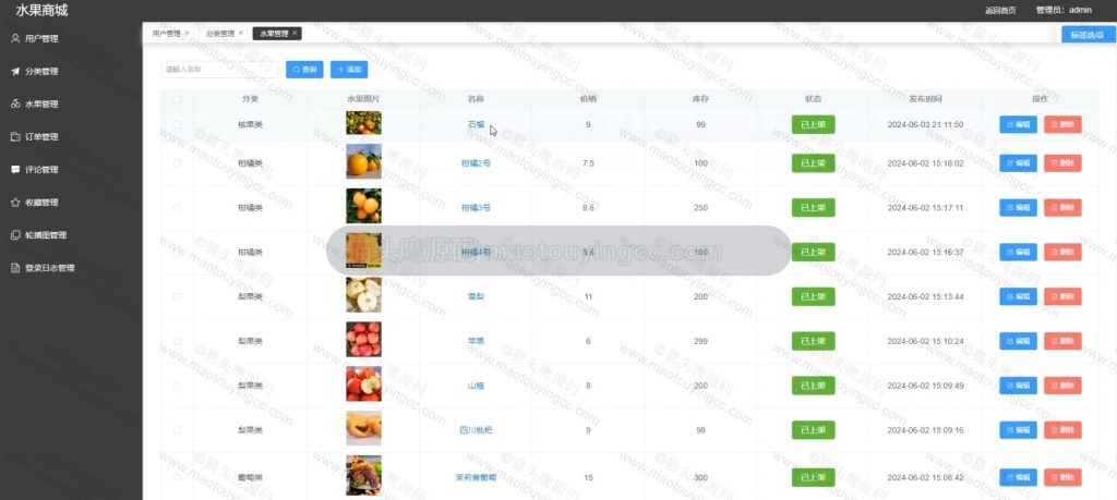 水果管理