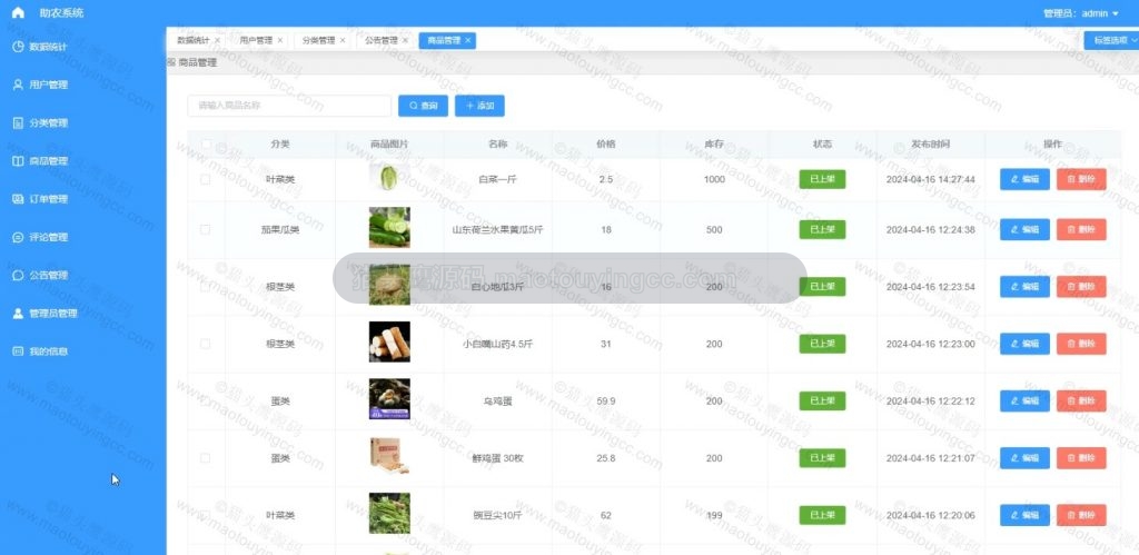 商品管理