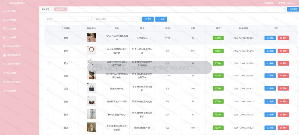 商品管理
