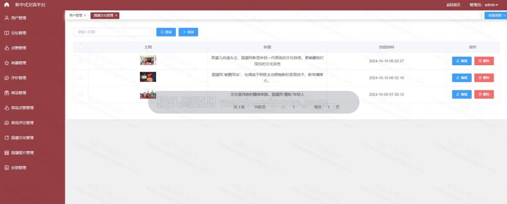 国潮文化管理