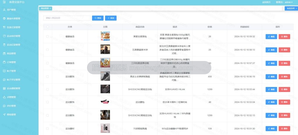 商品管理