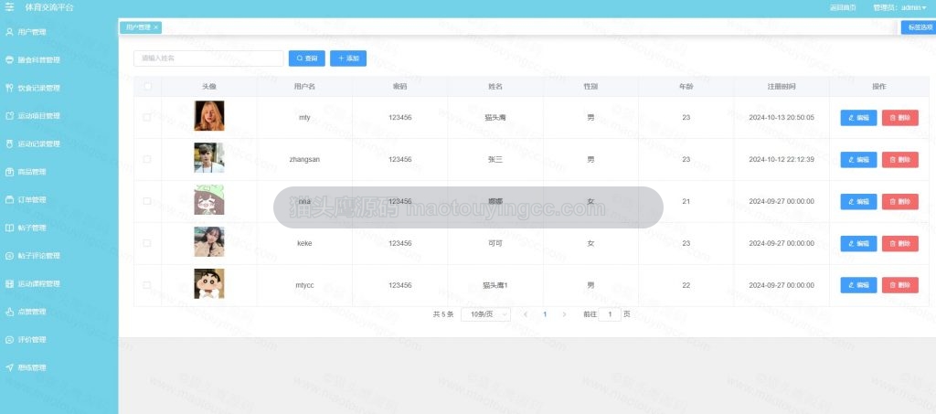 用户管理