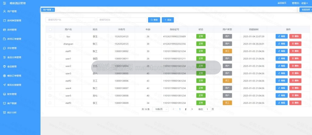 用户管理