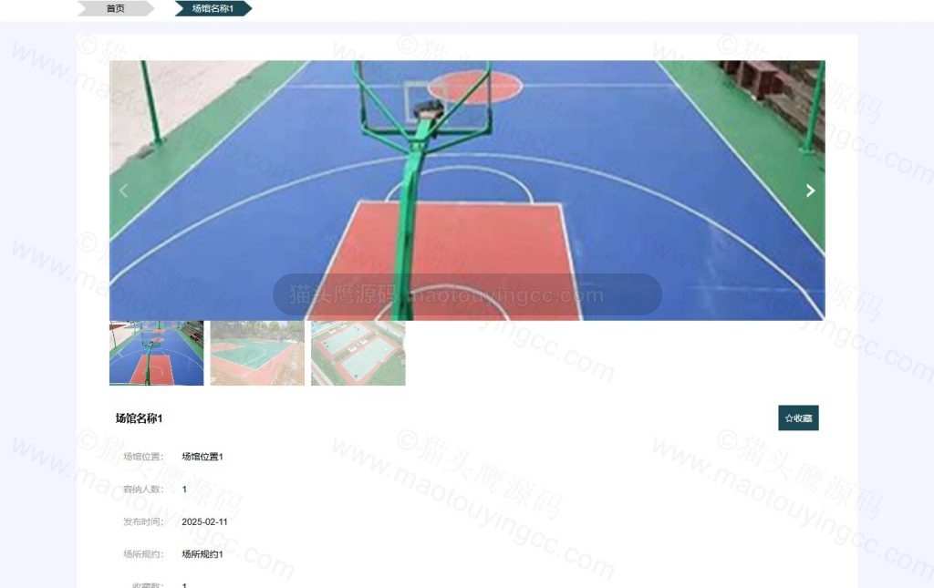 场馆详情