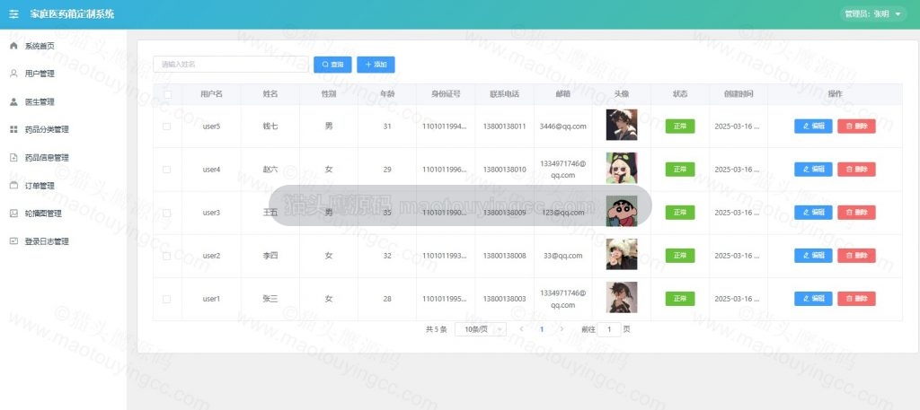用户管理
