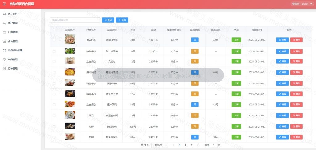 菜品管理