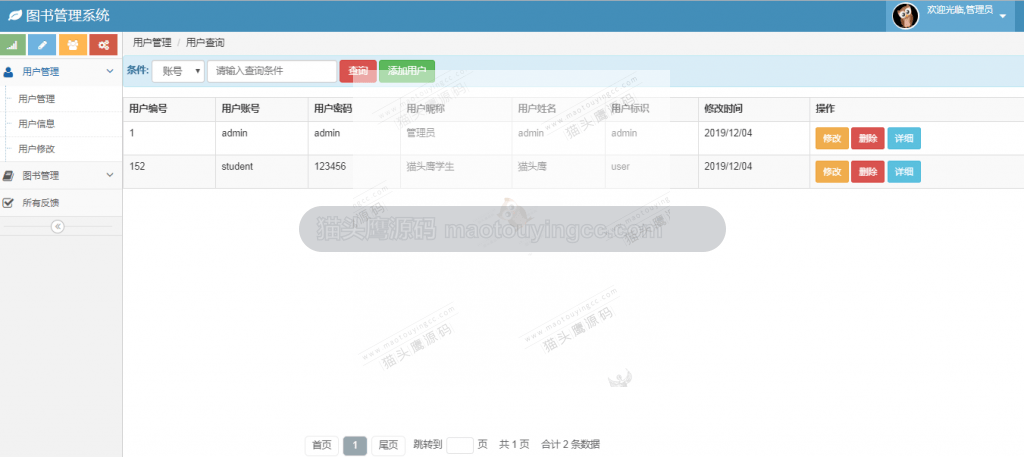 用户管理