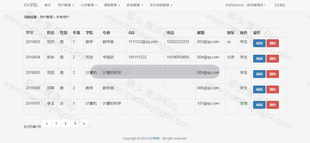 用户管理