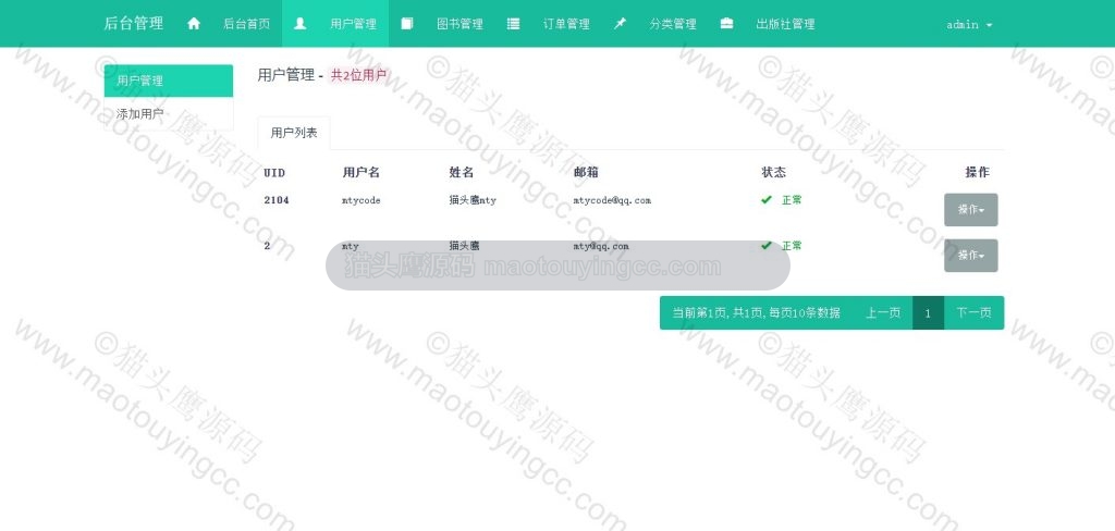 用户管理