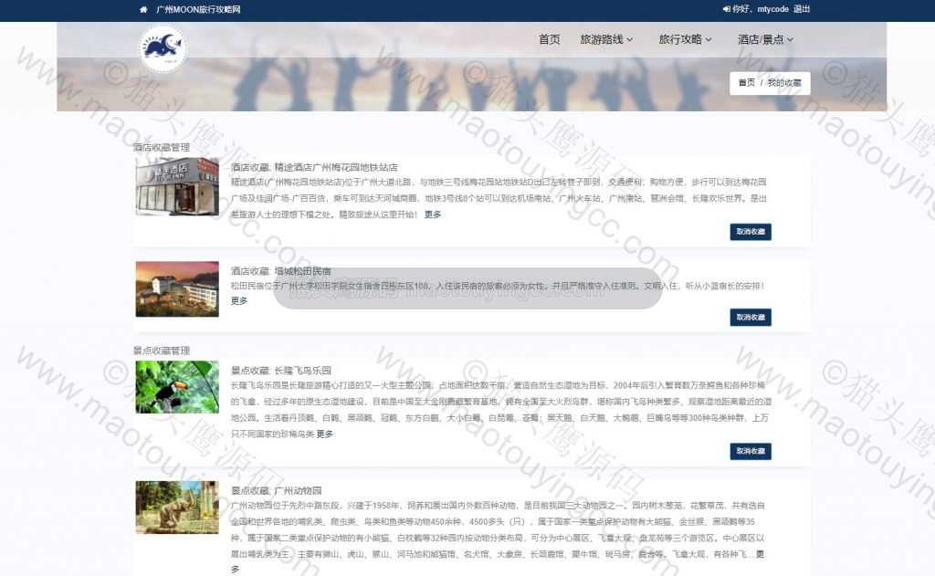 我的收藏