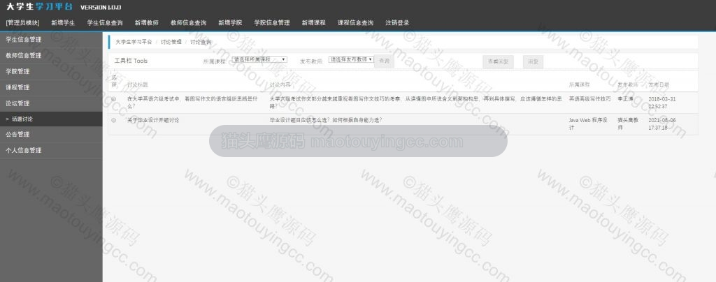 论坛管理