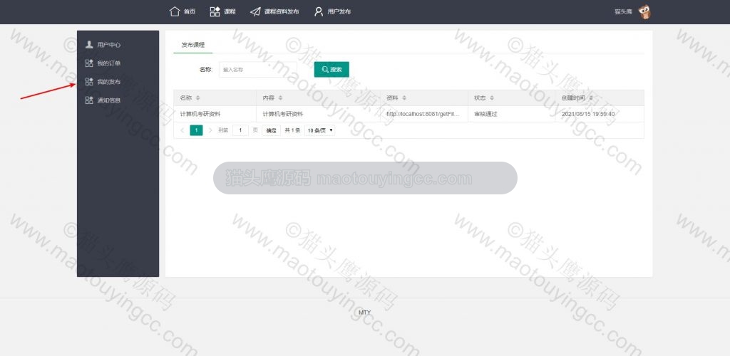我的发布