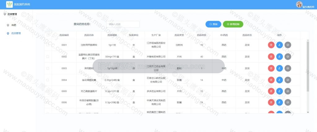 药师药品管理