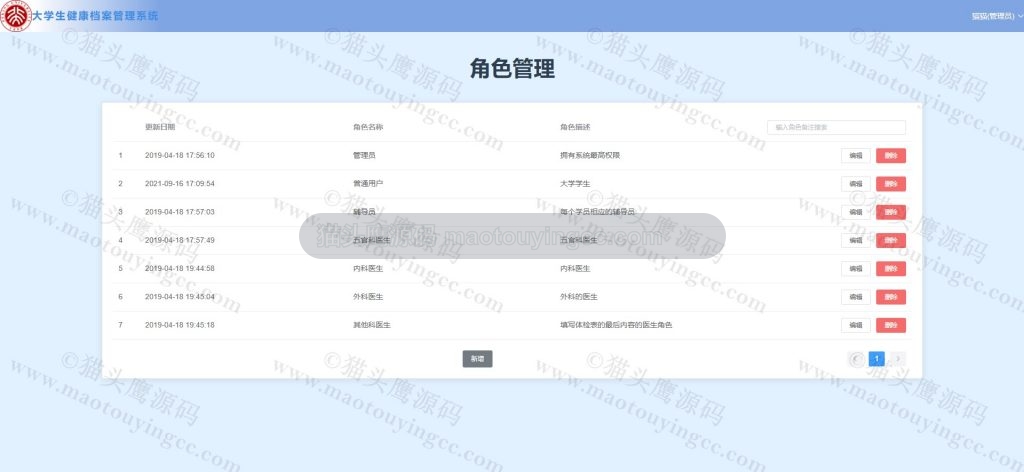 角色管理