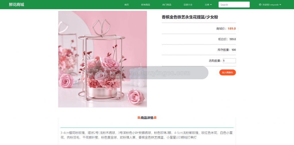 商品详情