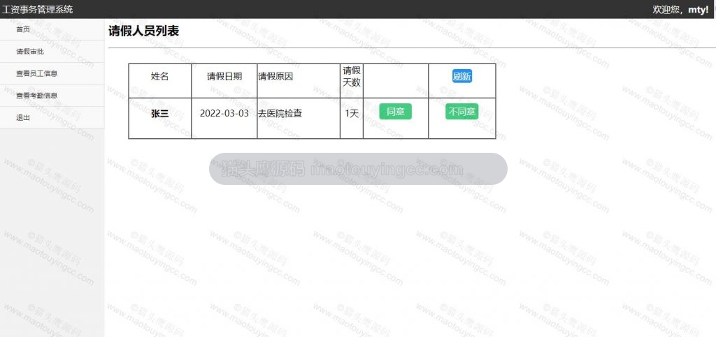 人事专员审批