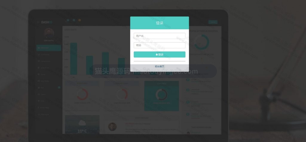 后台登录