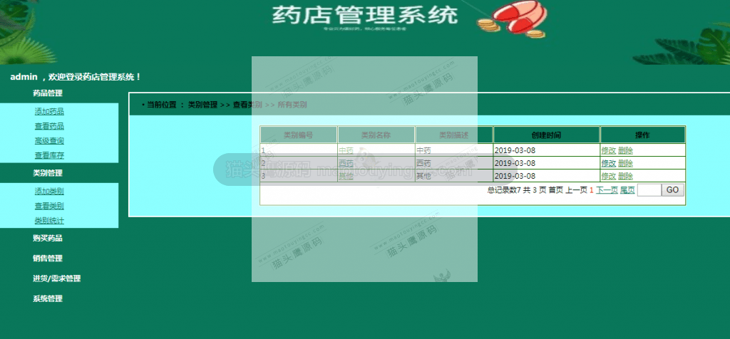 查看类别