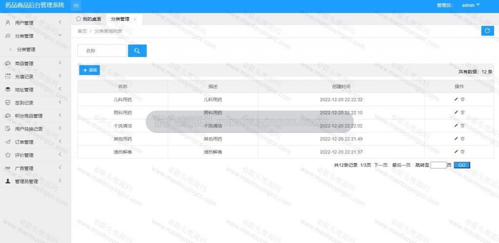 分类管理