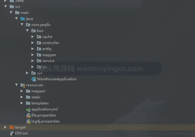 基于springboot的仓库管理系统 项目截图