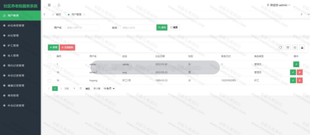 用户管理