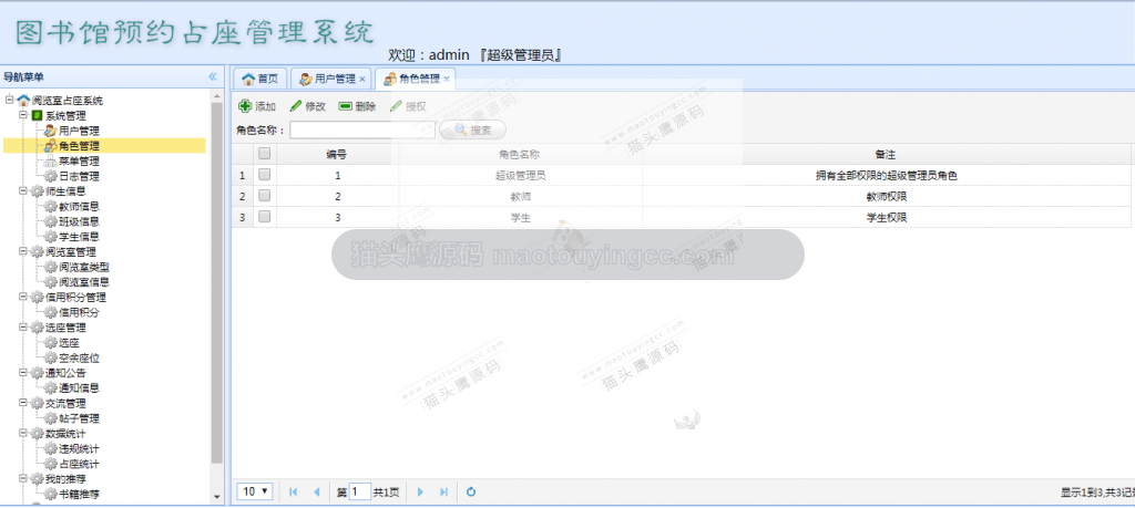 角色管理
