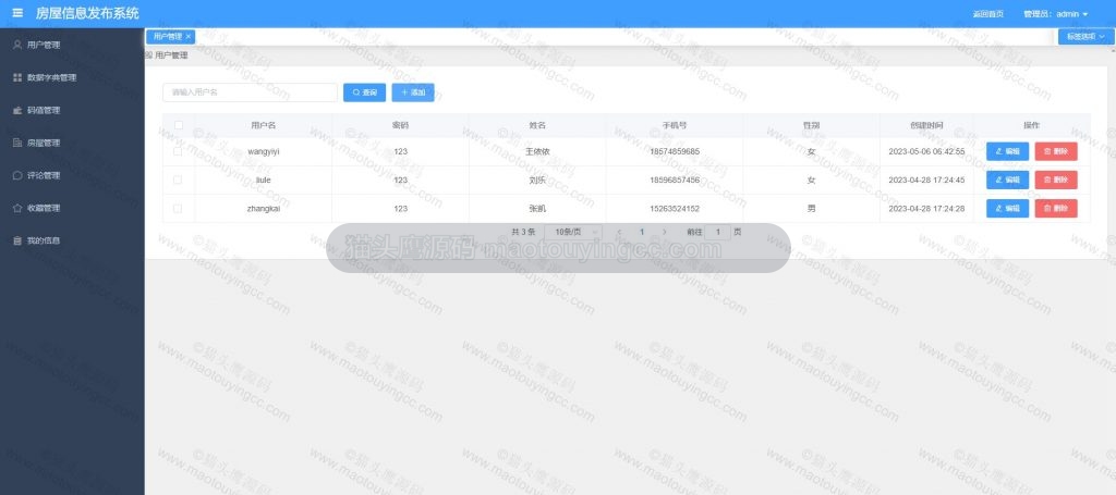 用户管理
