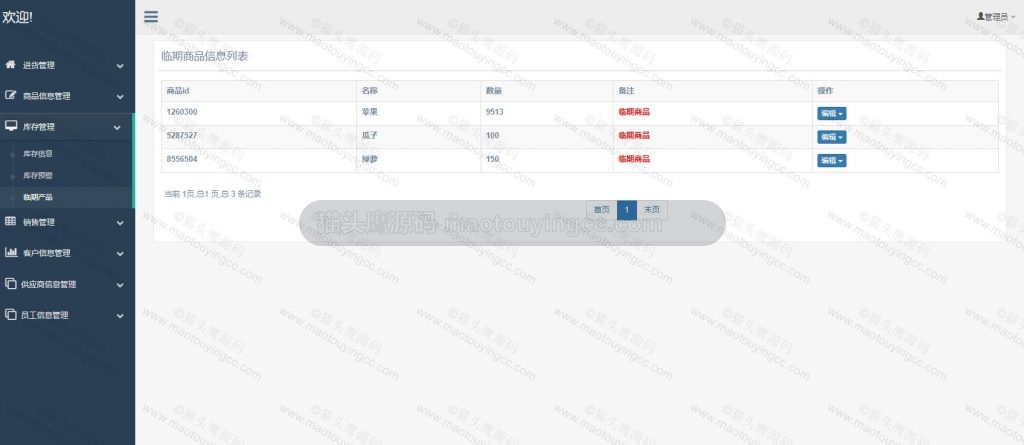 临期产品