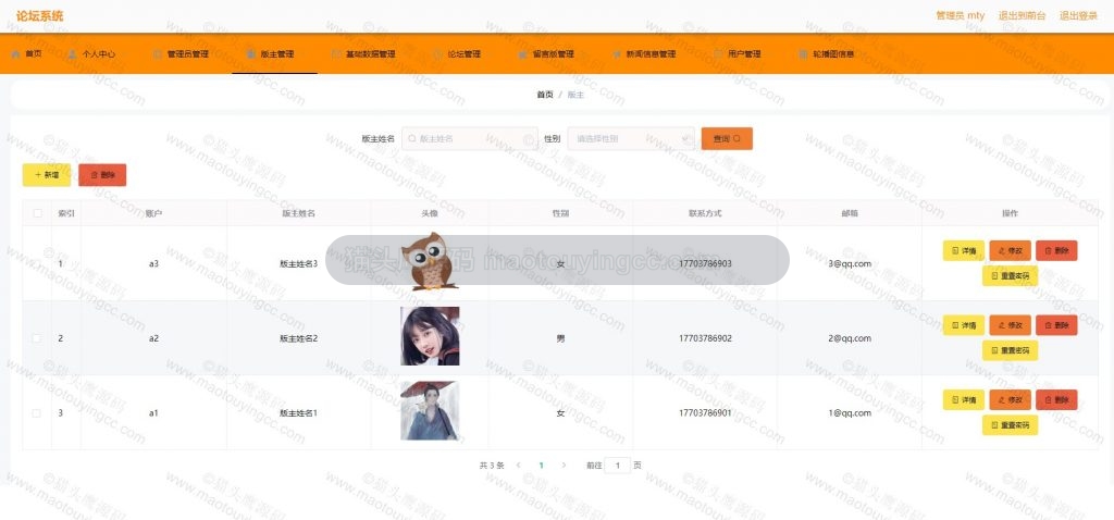 版主管理