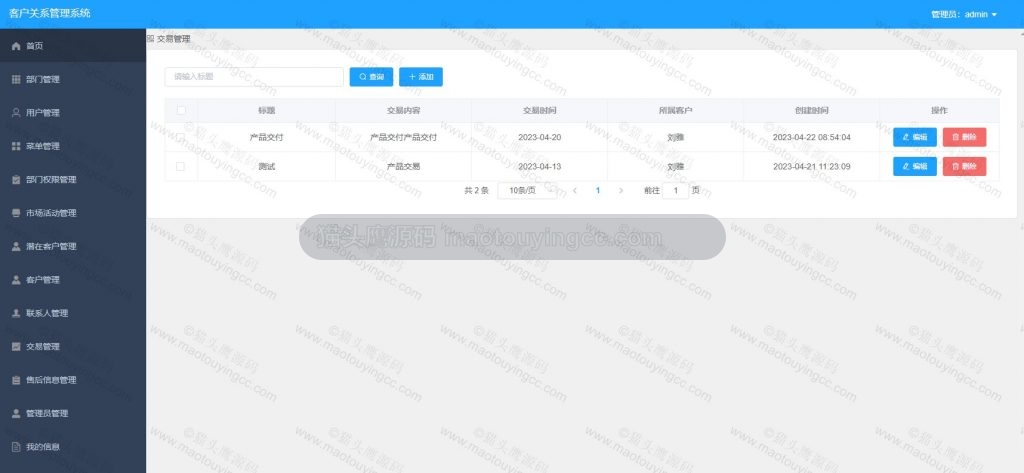 交易管理